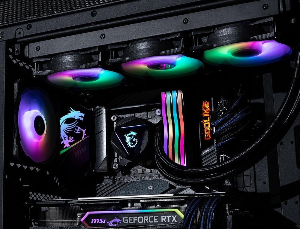 MSI MAG CORELIQUID 360R RGB LIQUID CPU COOLER - DataBlitz
