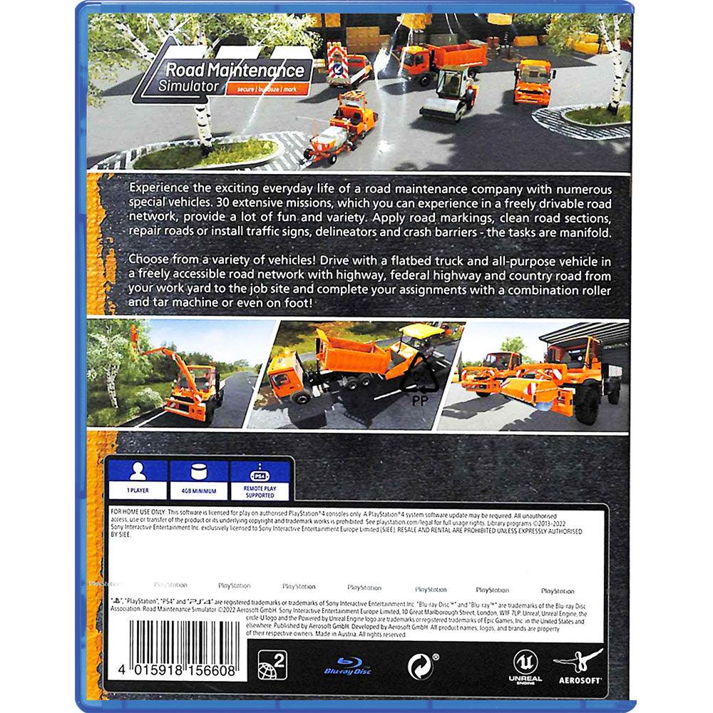 PS4 ROAD MAINTENANCE SIMULATOR REG.2 (ENG/EU) - DataBlitz