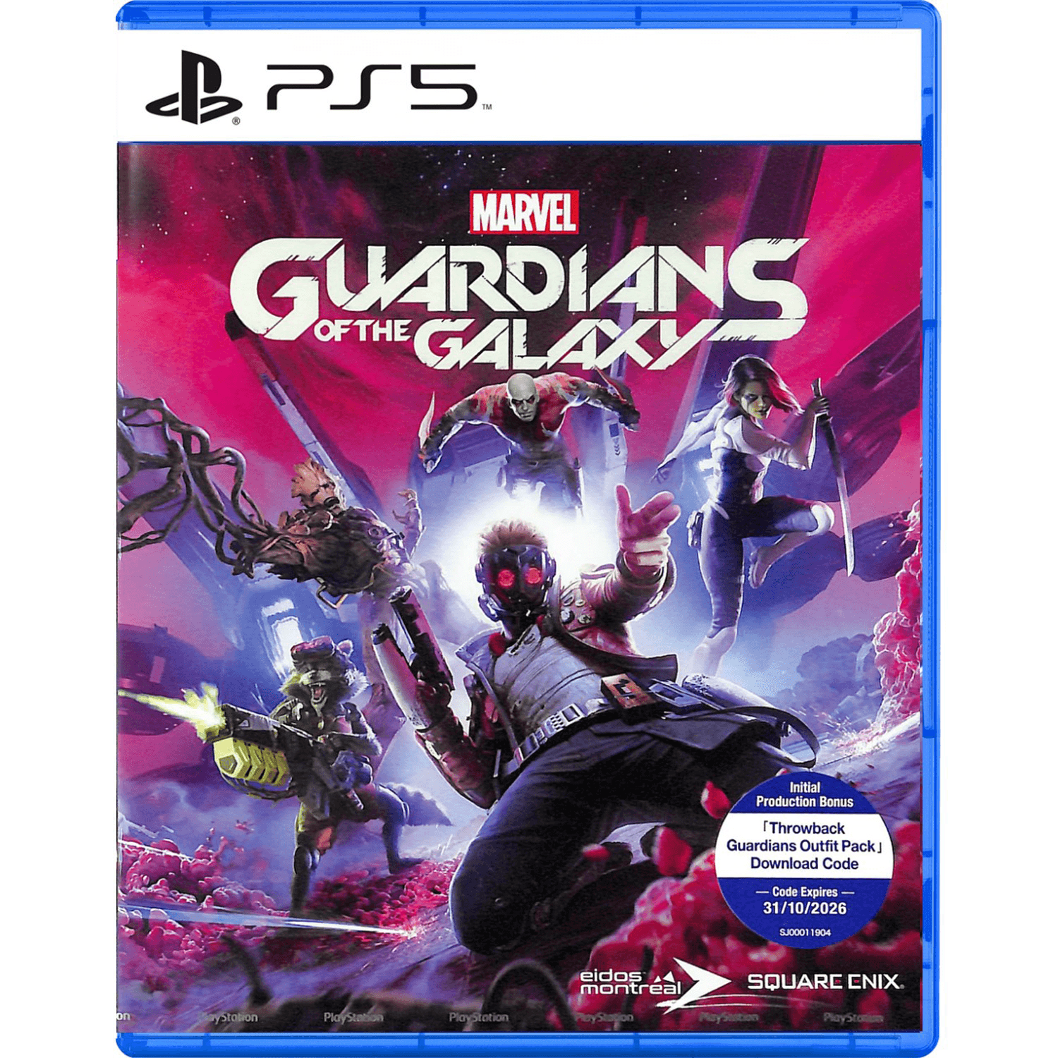 PS5 Marvel Guardians Of The Galaxy (Asian) - DataBlitz