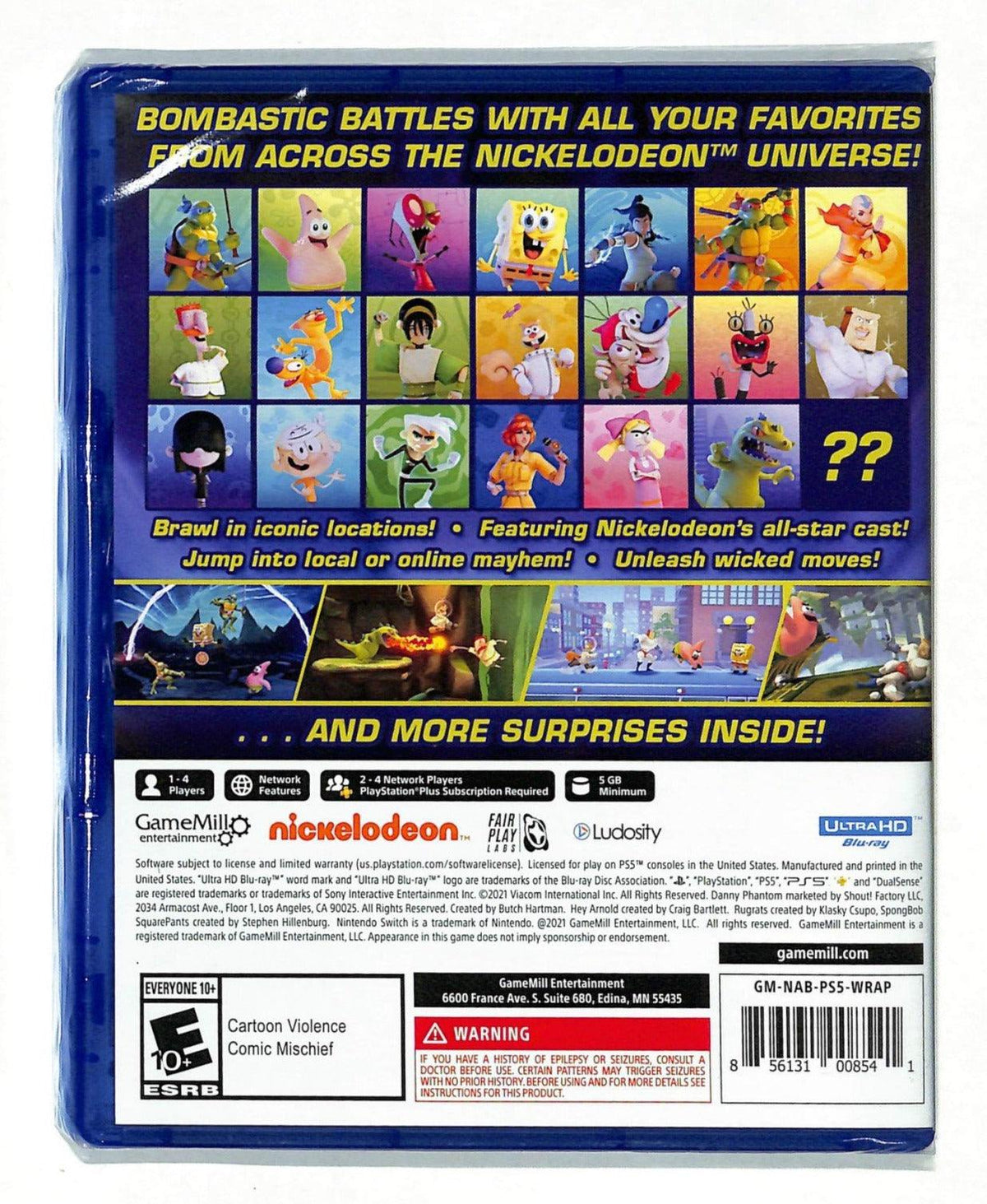 PS5 NICKELODEON ALL-STAR BRAWL (US) - DataBlitz