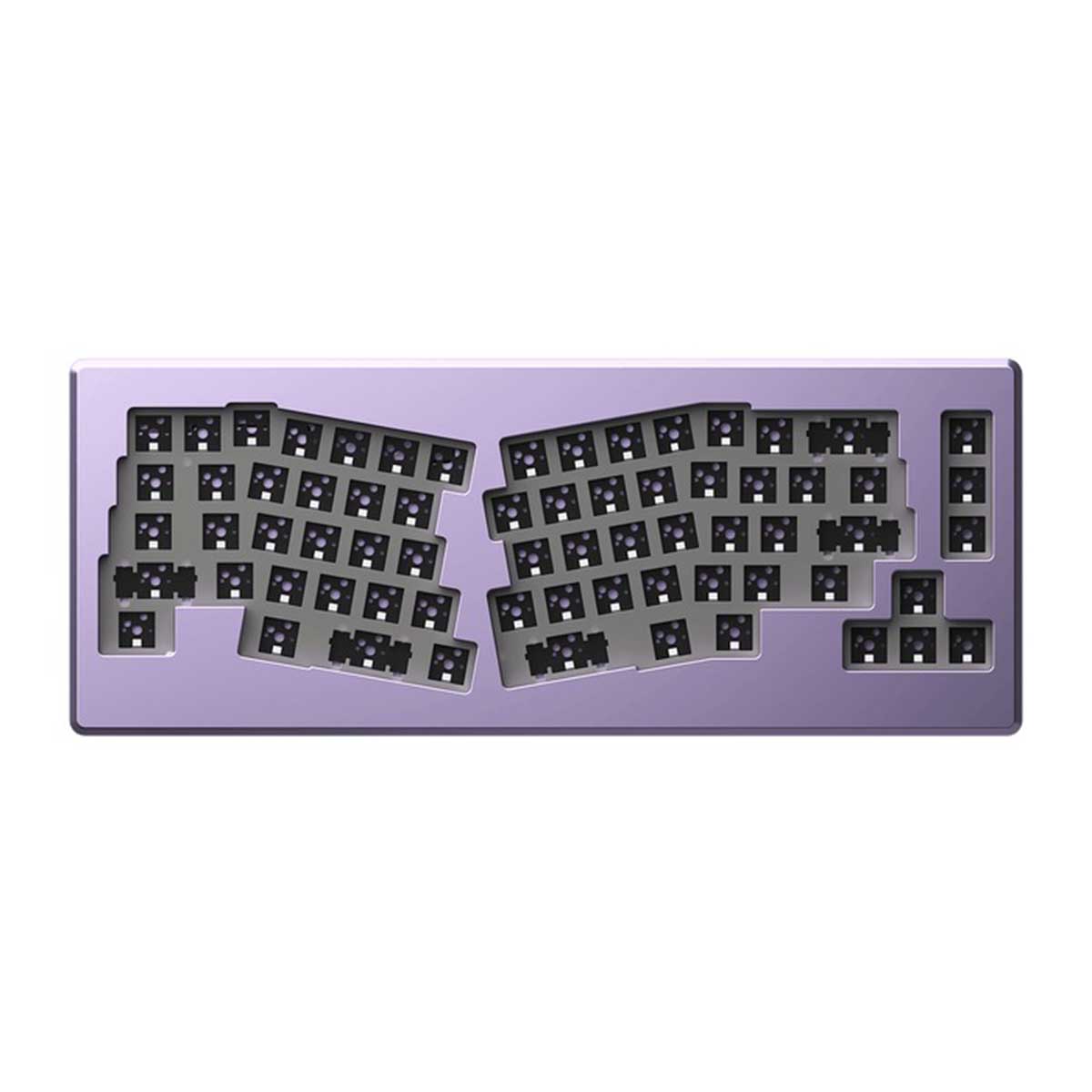 Monsgeek M6 QMK Aluminum Hot Swappable Mechanical Keyboard Alice Layout Gasket DIY Kit