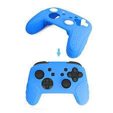DOBE NSW SILICON CASE PRO CONTROLLER BLUE (TNS-1709) - DataBlitz
