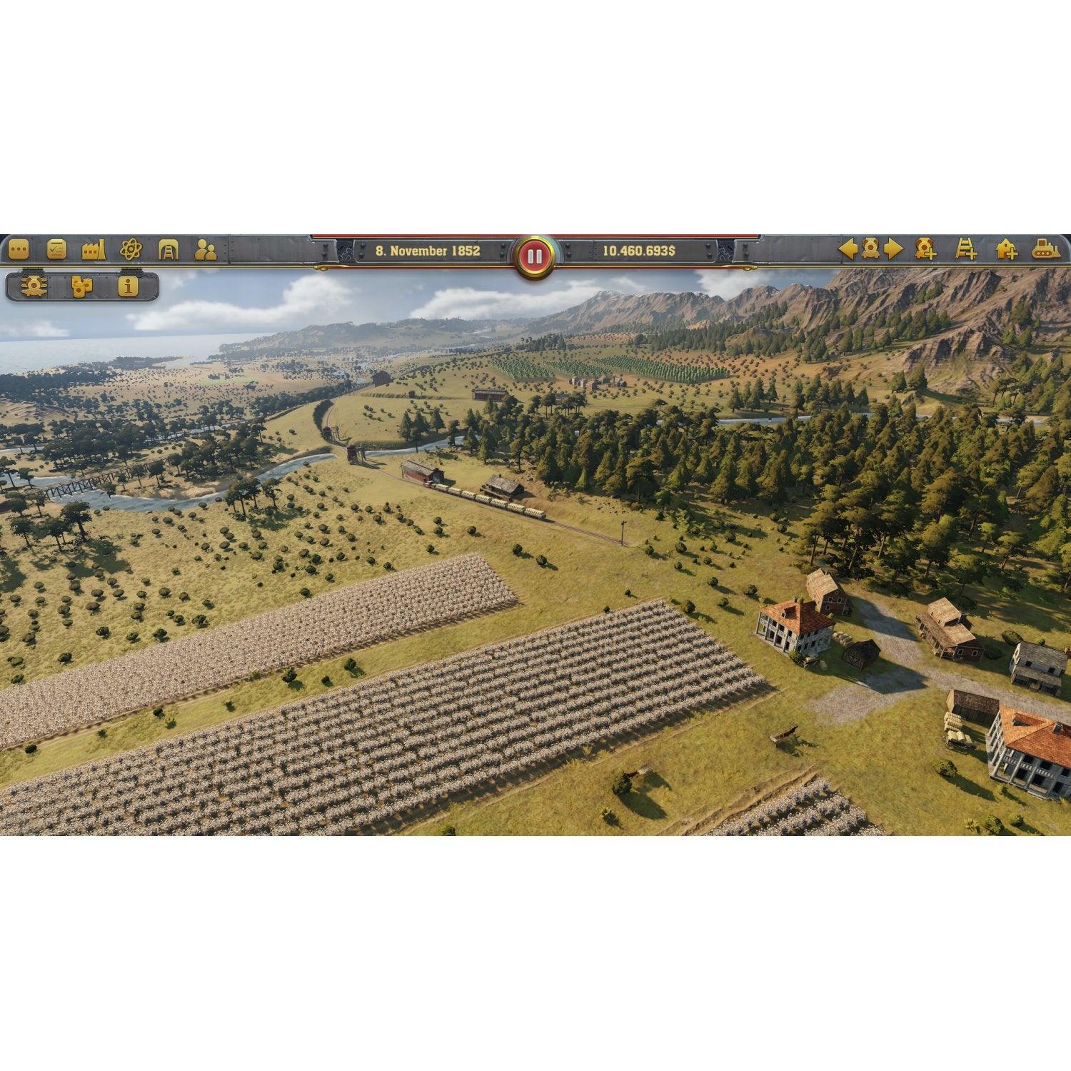 PS4 RAILWAY EMPIRE (INCLUDES DIGITAL SOUNDTRACK,POSTER AND PRINTED MANUAL!) ALL - DataBlitz