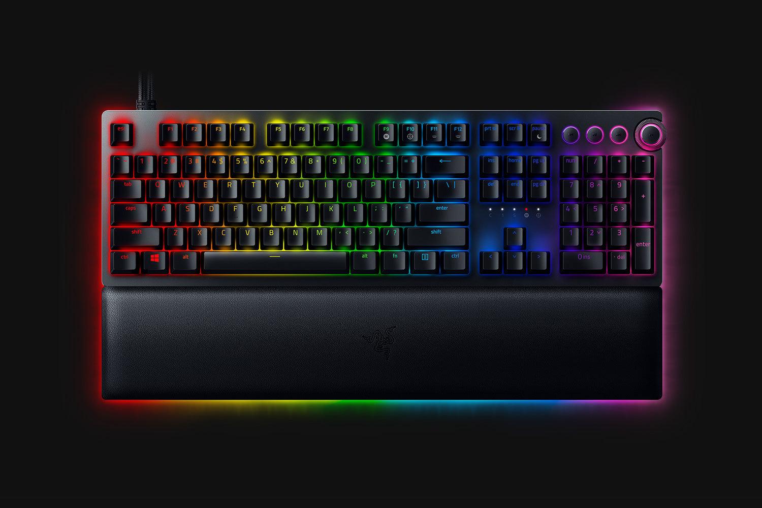 RAZER HUNTSMAN V2 ANALOG OPTICAL GAMING KEYBOARD - DataBlitz