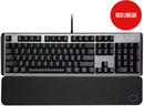 COOLER MASTER CK550 V2 FULL RGB MECHANICAL GAMING KEYBOARD AND WRIST REST (RED LINEAR) - DataBlitz