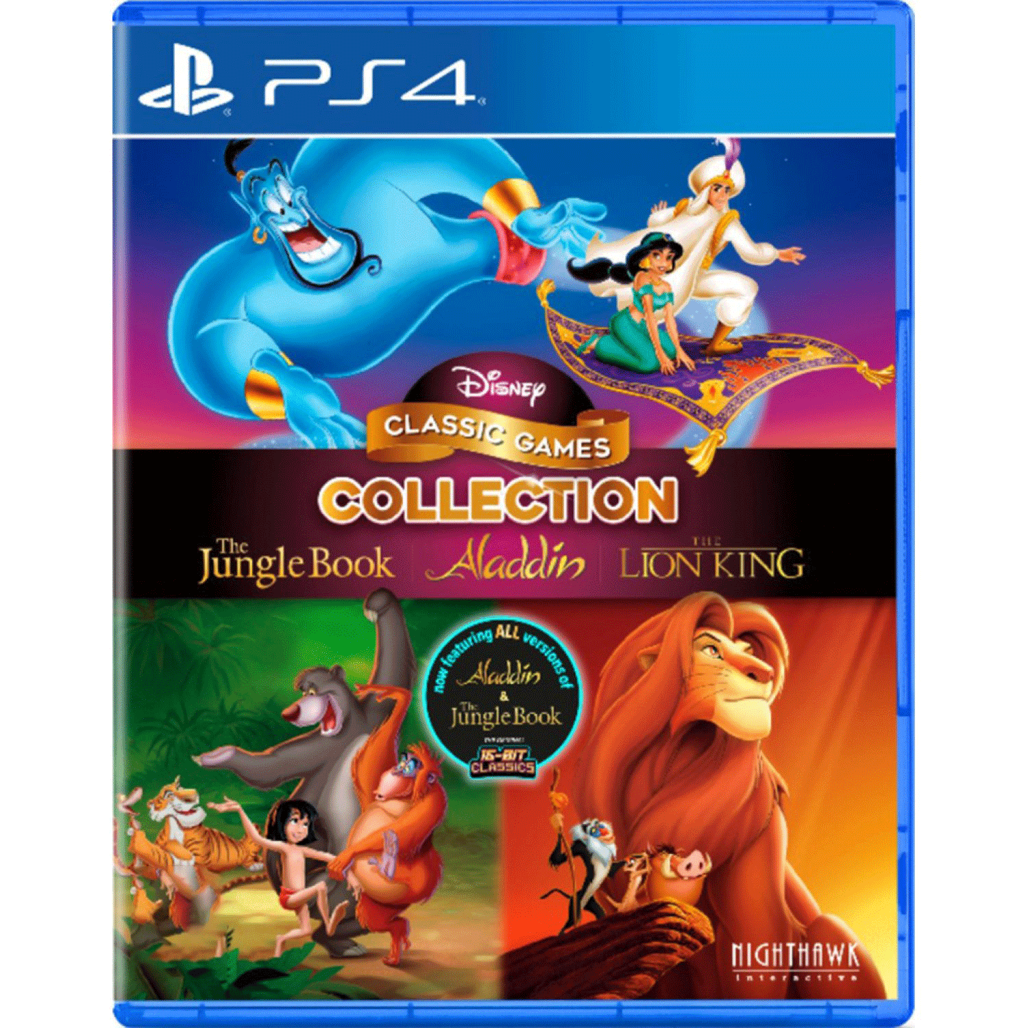 PS4 DISNEY CLASSIC GAMES COLLECTION: ALADDIN/ THE LION KING/ THE JUNGLE BOOK REG.2 (ENG/EU) - DataBlitz