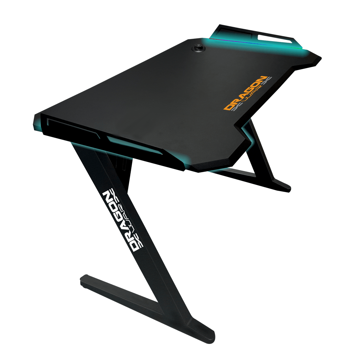 DRAGONWAR RGB LIGHT EFFECT PRO-GAMING DESK (BLACK) (GT-006-V2-BK) - DataBlitz