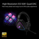 ASUS ROG DELTA S RGB QUAD-DAC GAMING HEADSET - DataBlitz