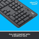LOGITECH MK295 SILENT WIRELESS KEYBOARD AND MOUSE COMBO - DataBlitz