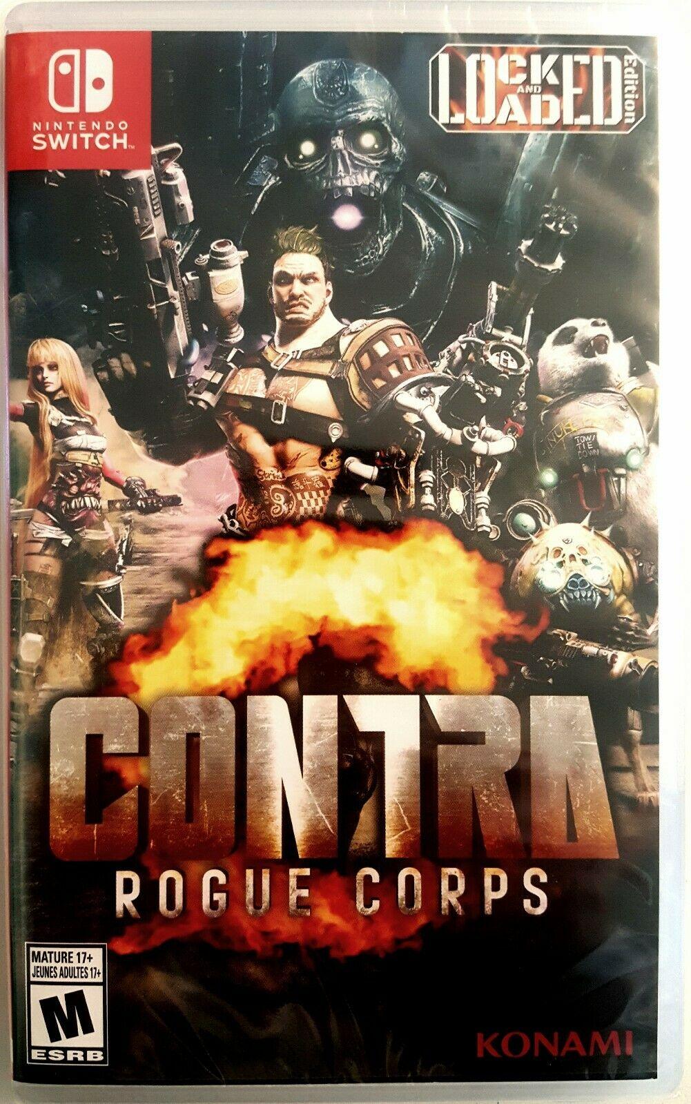 Nintendo Switch Contra Rogue Corps Locked And Loaded Edition