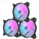 Darkflash C6MS Aurora Spectrum RGB 3-IN-1 Cooling Fan (Black) - DataBlitz