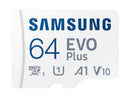 Samsung Evo Plus 64GB MICROSDXC UHS-I Card With Adapter (MB-MC64KA/APC)