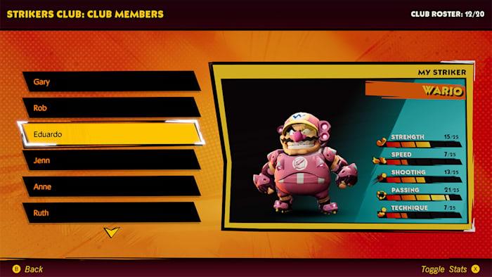 Nintendo Switch Mario Strikers Battle League