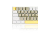 REDRAGON LAKSHMI K606 DETACHABLE WIRE MECHANICAL KEYBOARD (YELLOW GREY WHITE) DUST-PROOF BROWN SWITCH - DataBlitz