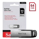 SANDISK ULTRA FLAIR USB 3.0 FLASH DRIVE 64GB - DataBlitz