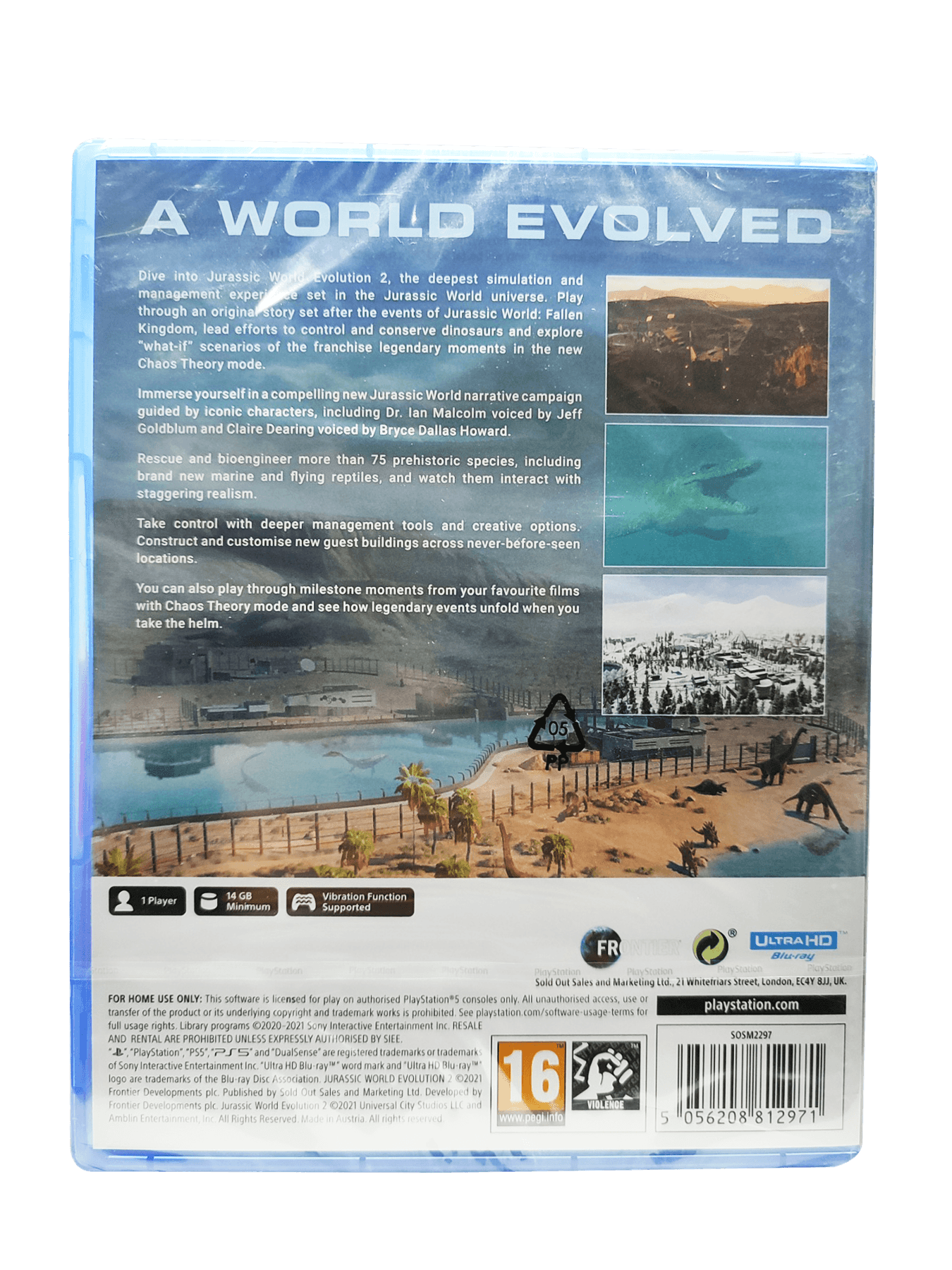 PS5 Jurassic World Evolution 2 (EU) - DataBlitz