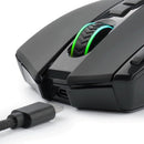 E-Yooso X-11 RGB Ergonomic Wireless Gaming Mouse (Black) - DataBlitz