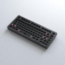 AKKO ACR75 V2 RGB Mechanical Keyboard Hot-Swappable DIY Kit Socket Gasket Mount With 81-Key Layout (Stacked Acrylic Version) (Black) - DataBlitz