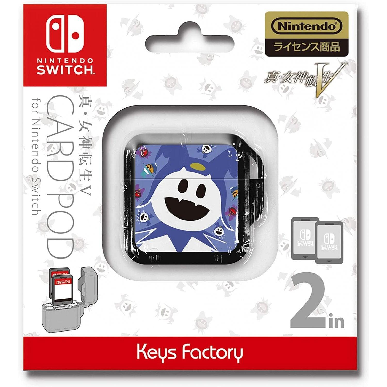 KEYS FACTORY NSW CARD POD SHIN MEGAMI TENSEI V (2 CARDS) FOR NINTENDO SWITCH (CCP-008-1) - DataBlitz