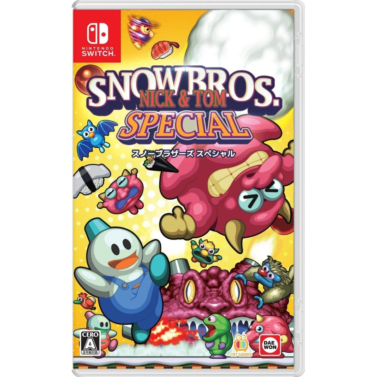 NINTENDO SWITCH SNOW BROS. NICK & TOM SPECIAL