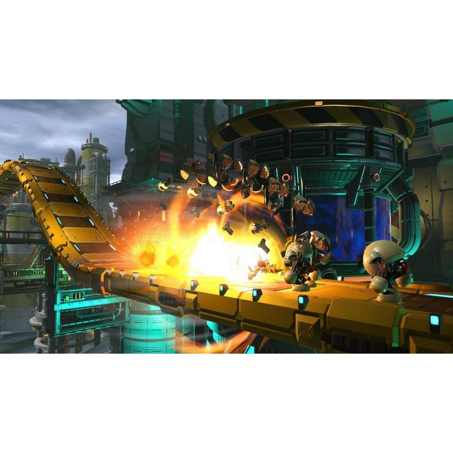 NINTENDO SWITCH SUPER MONKEY BALL BANANA BLITZ HD + SONIC FORCES DOUBLE PACK