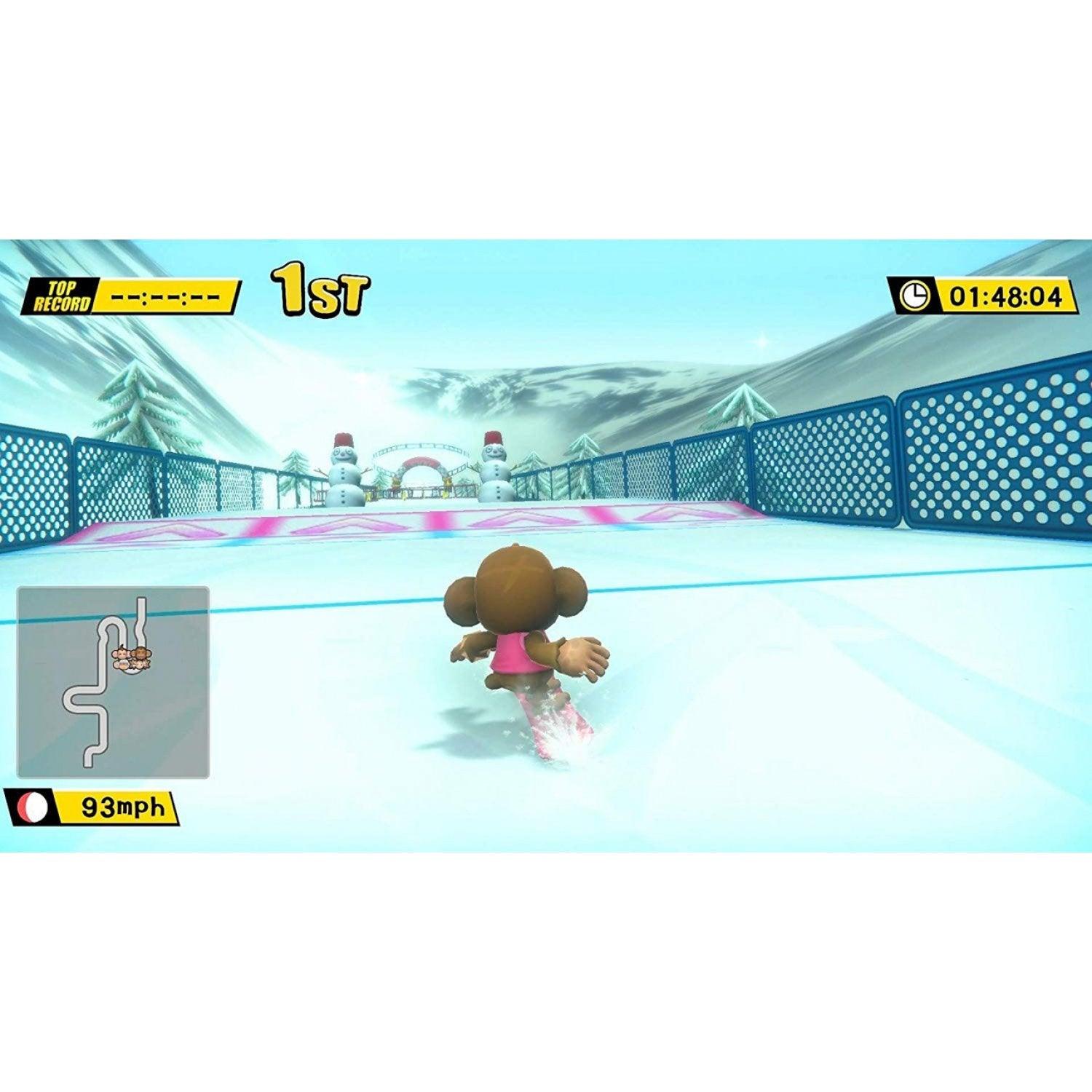 NINTENDO SWITCH SUPER MONKEY BALL BANANA BLITZ HD + SONIC FORCES DOUBLE PACK