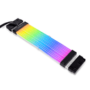 Lian Li Strimer Plus V2 24 Pin Addressable RGB 220mm Extension Cable (PW24-PV2 Black) - DataBlitz