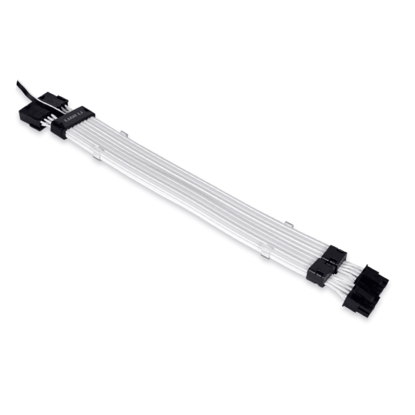 Lian Li Strimer Plus V2 8 Pin Addressable RGB 300mm Extension Cable (PW8-PV2 Black) - DataBlitz