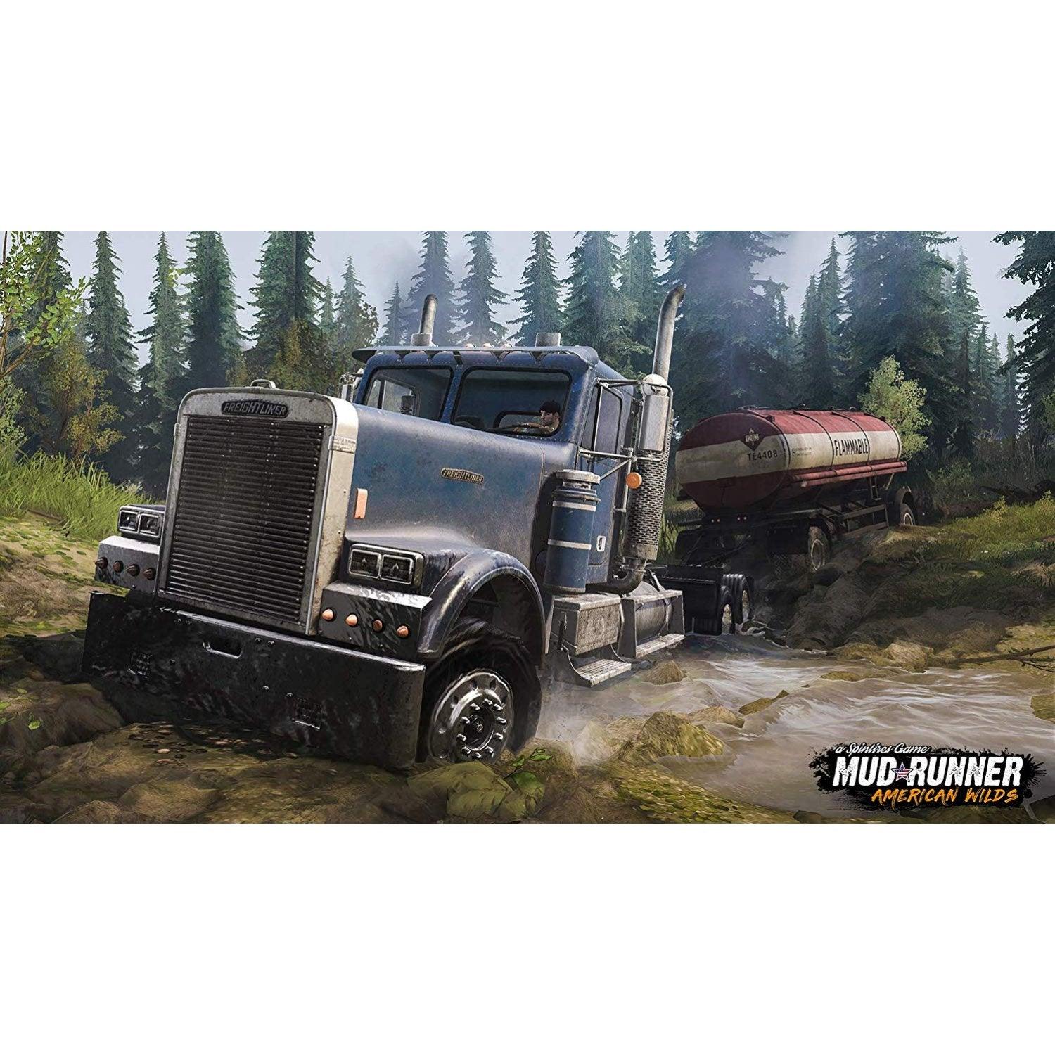 PS4 MUD RUNNER AMERICAN WILDS A SPINTIRES GAME ALL - DataBlitz
