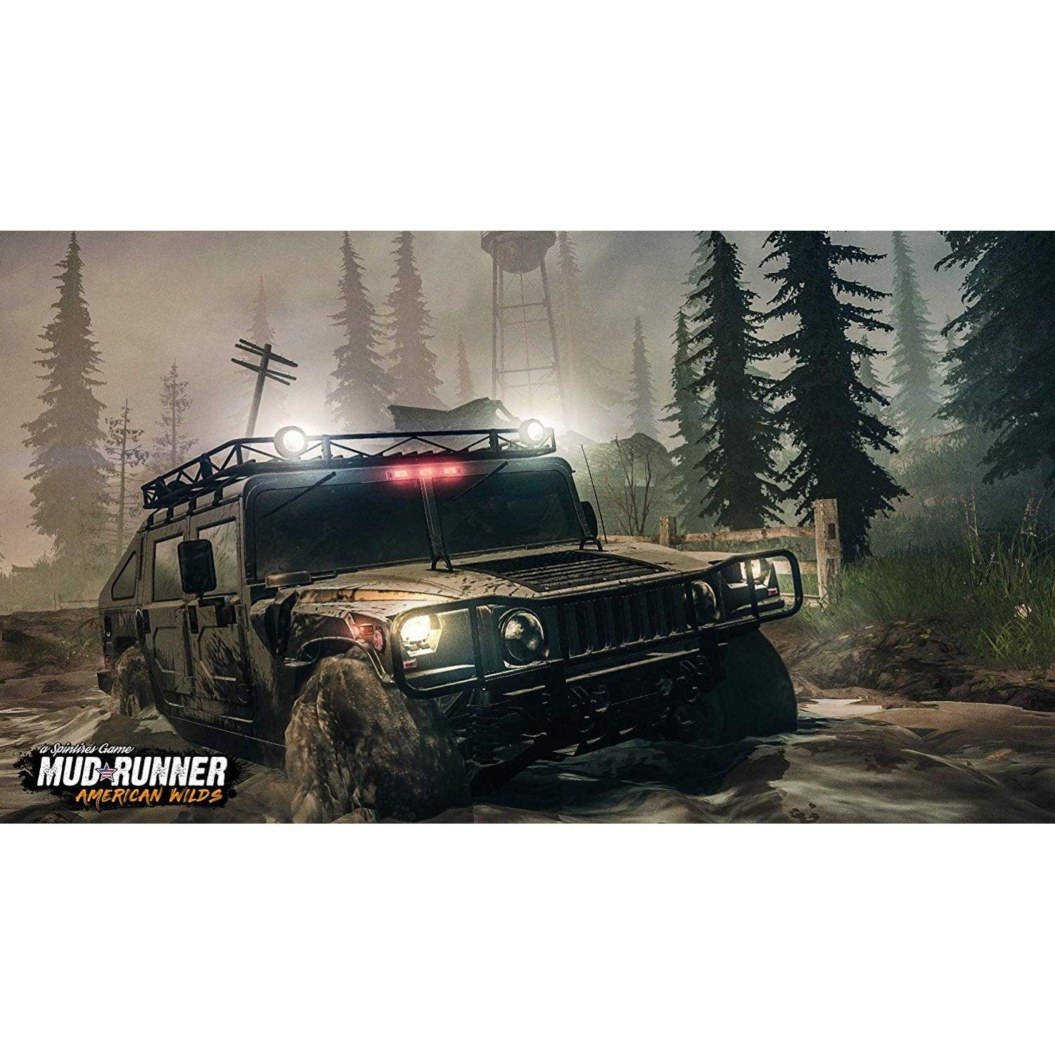 PS4 MUD RUNNER AMERICAN WILDS A SPINTIRES GAME ALL - DataBlitz