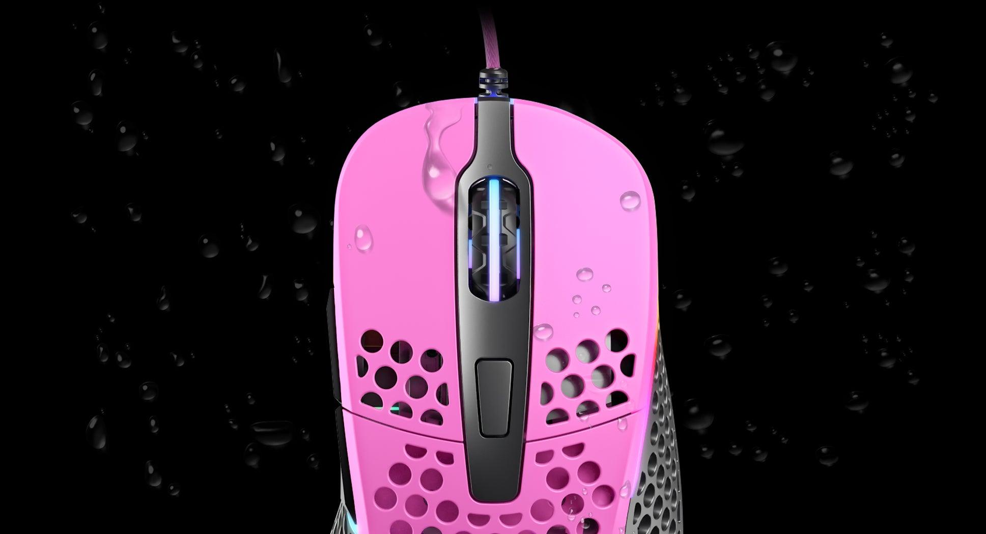 XTRFY M4 RGB ULTRA LIGHT GAMING MOUSE (PINK) - DataBlitz