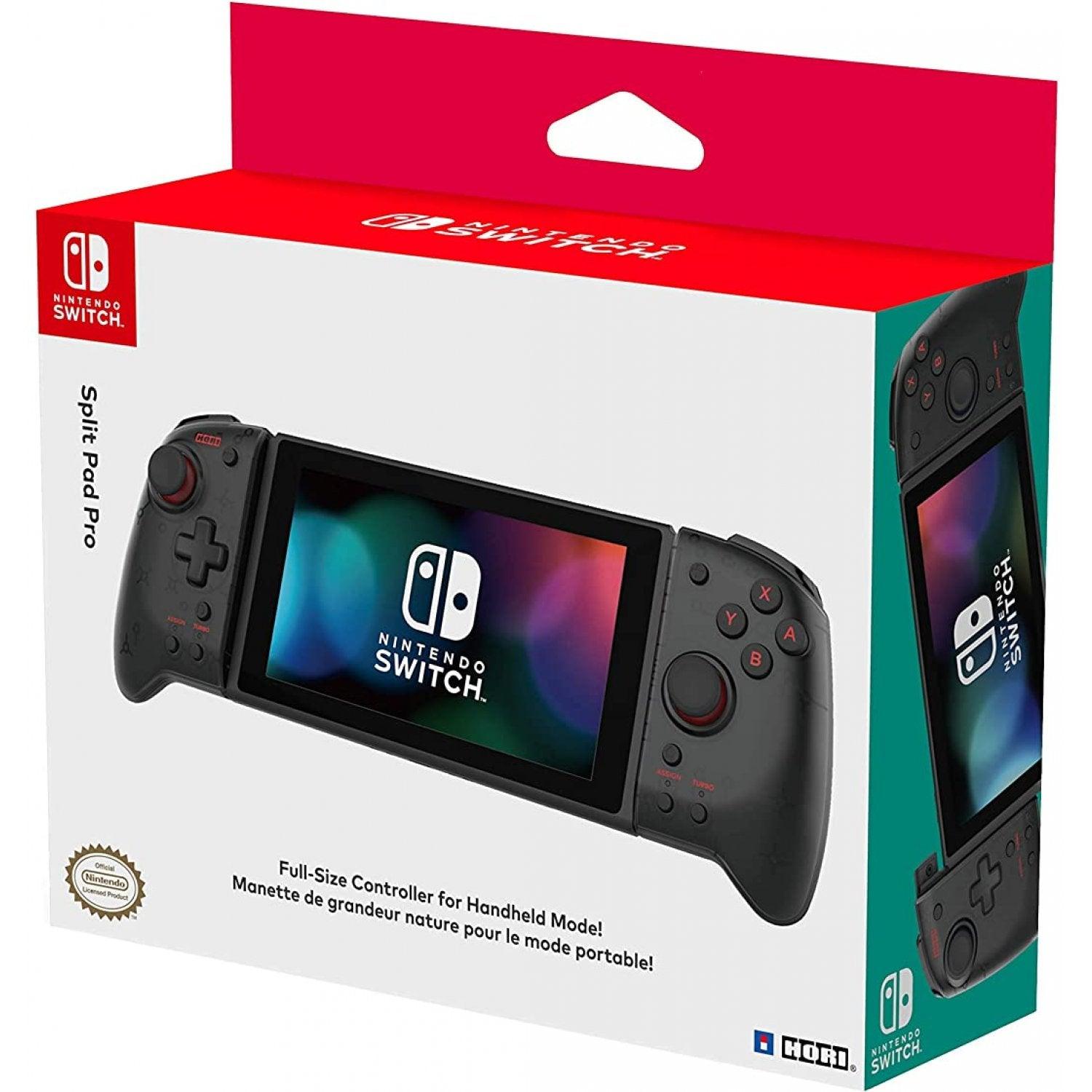 HORI NSW SPLIT PAD PRO FOR N-SWITCH (CLEAR BLACK) (NSW-298A) - DataBlitz