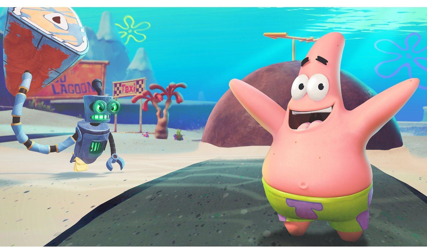 PS4 SPONGEBOB SQUAREPANTS BATTLE FOR BIKINI BOTTOM REHYDRATED ALL (ENG/FR) - DataBlitz