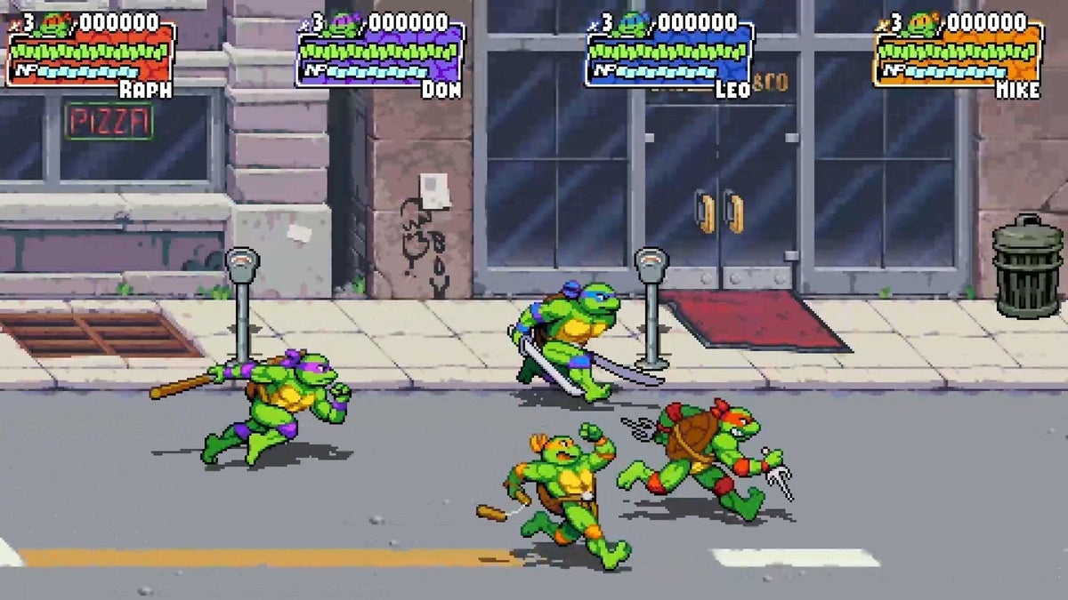 NINTENDO SWITCH TEENAGE MUTANT NINJA TURTLES SHREDDERS REVENGE