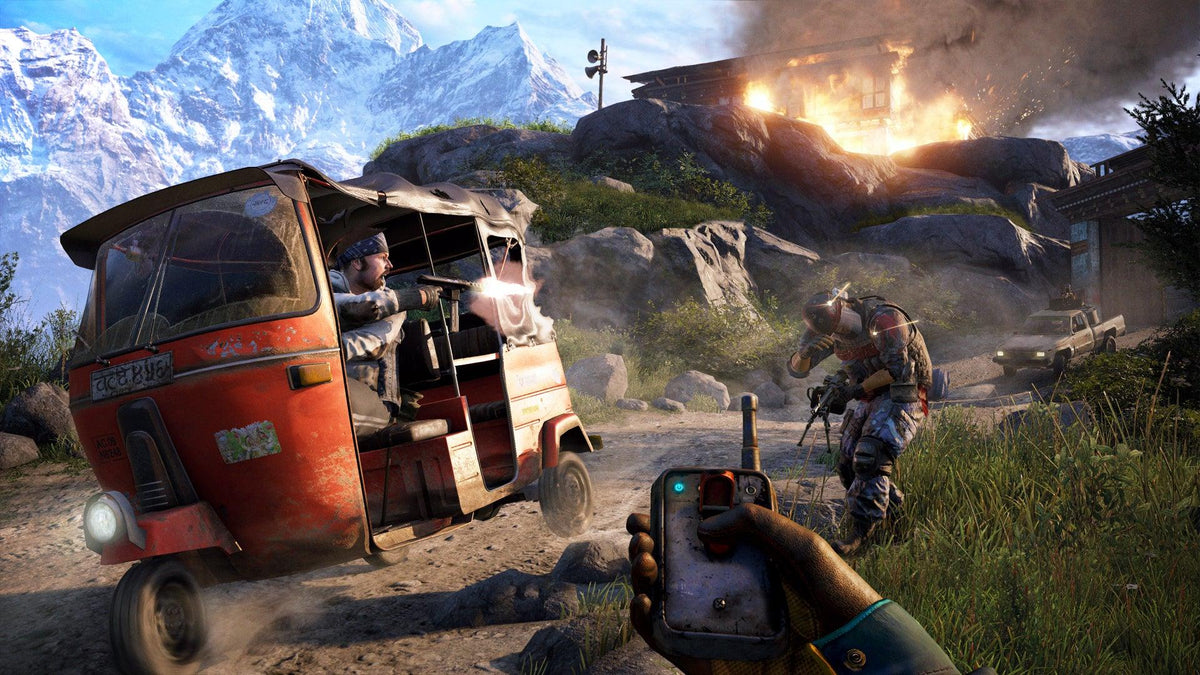 PS4 FAR CRY 4 ALL (US) (ENG/FR/SP) PLAYSTATION HITS - DataBlitz
