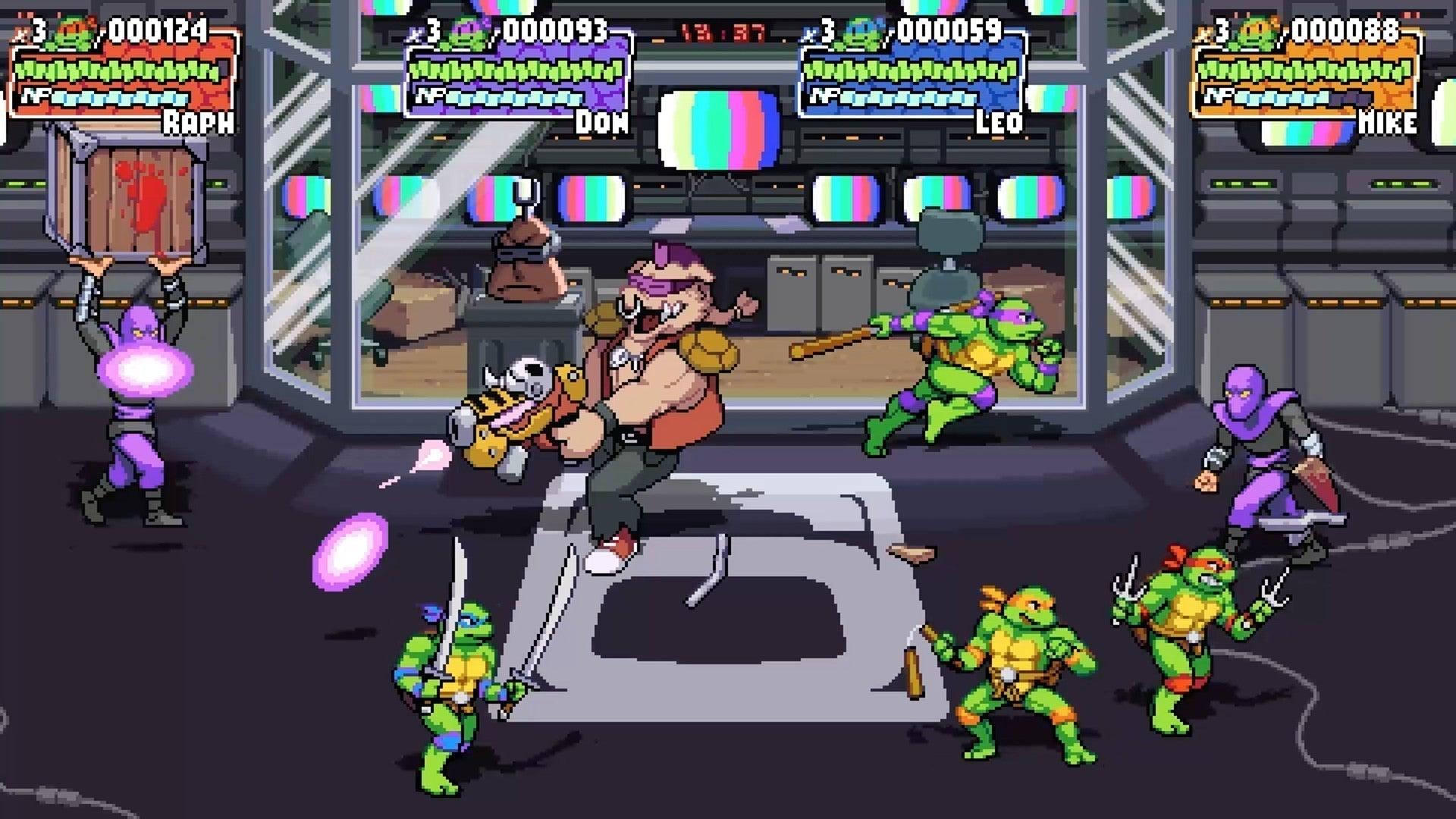 NINTENDO SWITCH TEENAGE MUTANT NINJA TURTLES SHREDDERS REVENGE