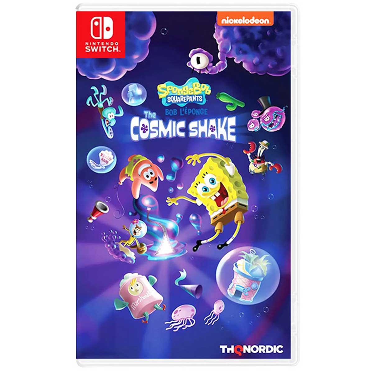 NINTENDO SWITCH SPONGEBOB SQUAREPANTS THE COSMIC SHAKE