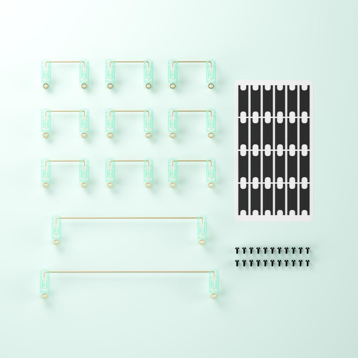 AKKO Screw-In Stabilizer (Tiffany Blue) - DataBlitz