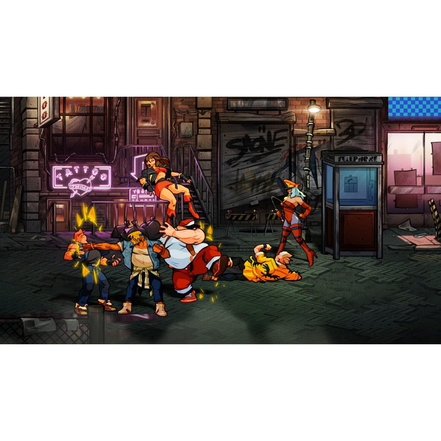 PS4 STREETS OF RAGE 4 ANNIVERSARY EDITION ALL (US) (ENG/FR) - DataBlitz