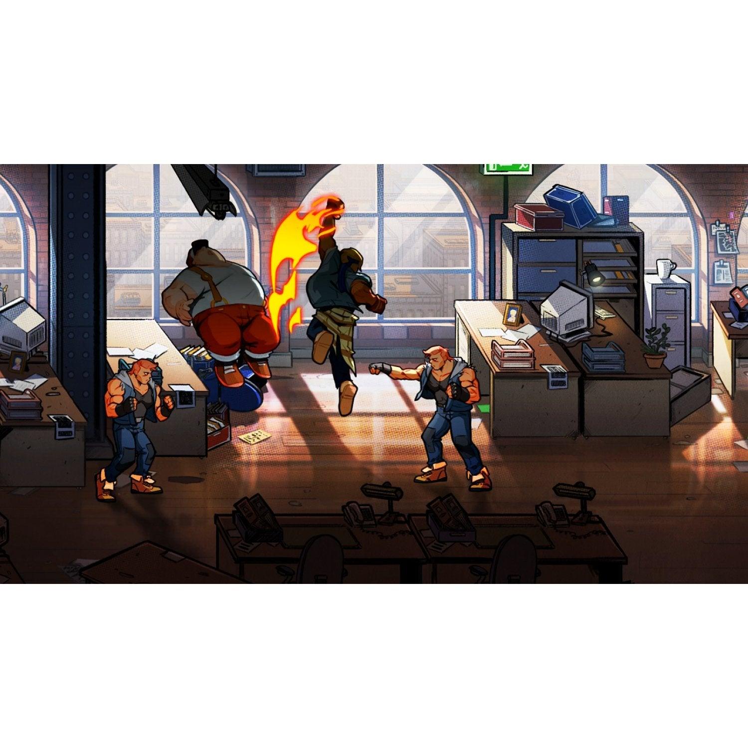 PS4 STREETS OF RAGE 4 ANNIVERSARY EDITION ALL (US) (ENG/FR) - DataBlitz