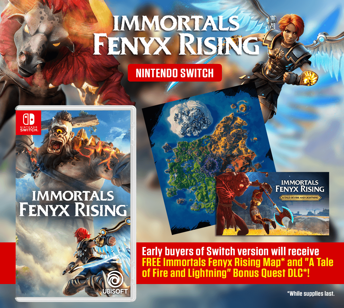 Nintendo Switch Immortals Fenyx Rising