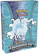 POKEMON TRADING CARD GAME SUN & MOON TRAINER KIT ALOLAN SANDSLASH & ALOLAN NINETALES - DataBlitz