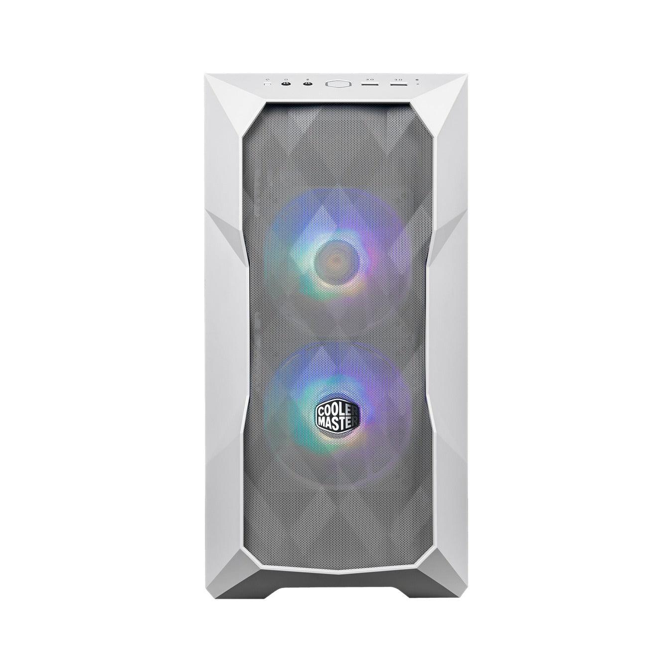 Cooler Master Masterbox TD300 Mesh Mini Tower Case (White) - DataBlitz