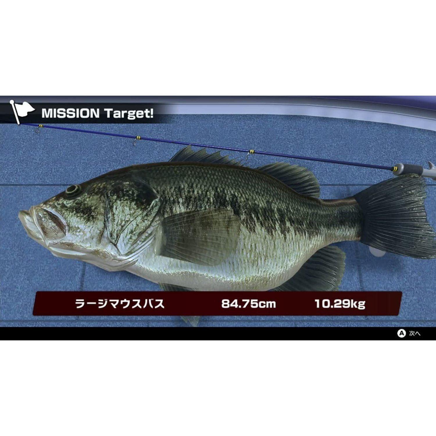 NINTENDO SWITCH THE BASS FISHING