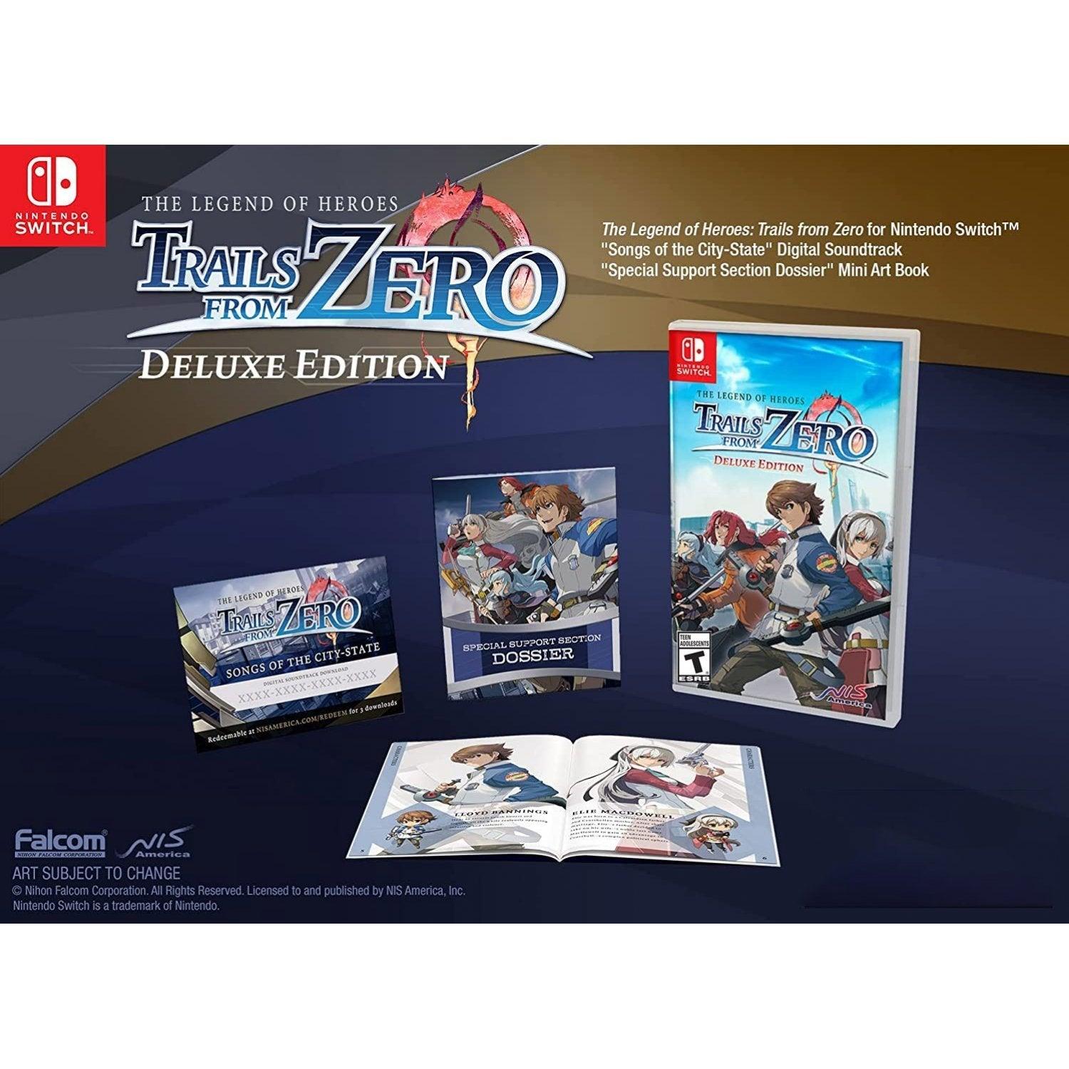 NINTENDO SWITCH THE LEGEND OF HEROES TRAILS FROM ZERO DELUXE EDITION