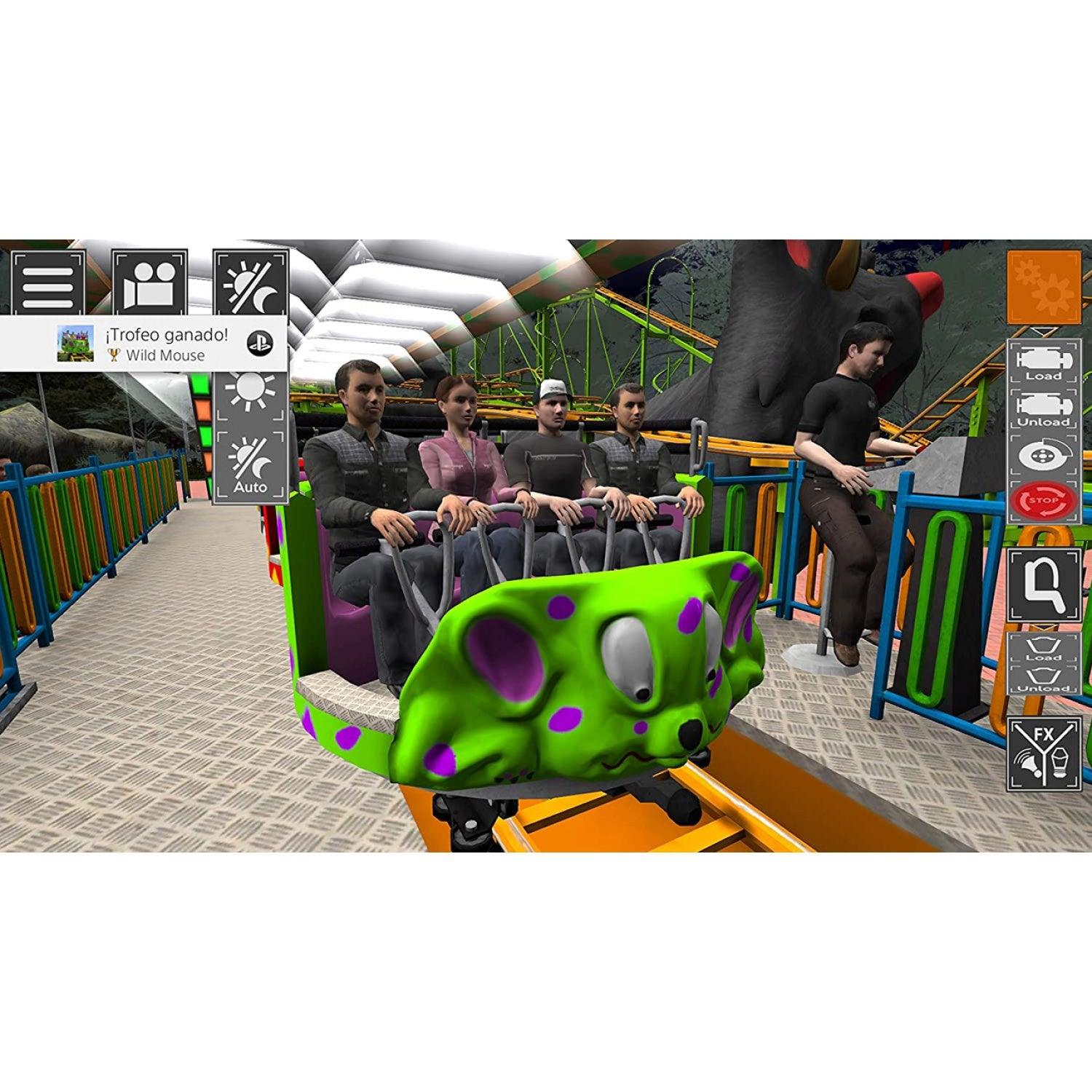 PS4 THEME PARK SIMULATOR REG.2 - DataBlitz