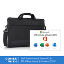 DELL INSPIRON 5301 I7-1165G7 LAPTOP (PLATINUM SILVER) | 13.3" FHD | i7-1165G7 | 8GB DDR4 | 512GB SSD | MX350 | WIN10 + MS OFFICE HOME & STUDENT 2019 + DELL PROFESSIONAL SLEEVE 13 - DataBlitz