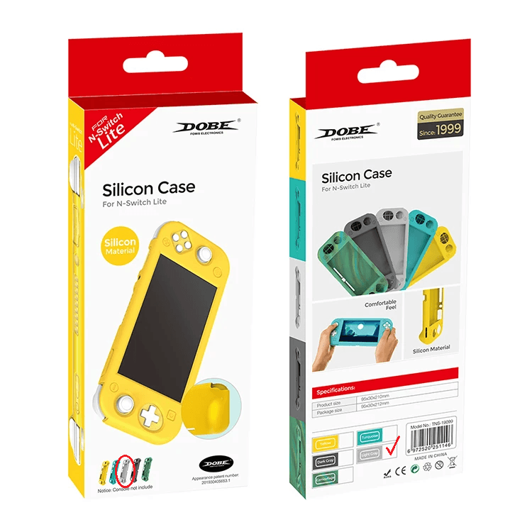 DOBE NSW SILICON CASE SILICON MATERIAL LIGHT GRAY FOR N-SWITCH LITE (TNS-19099) - DataBlitz