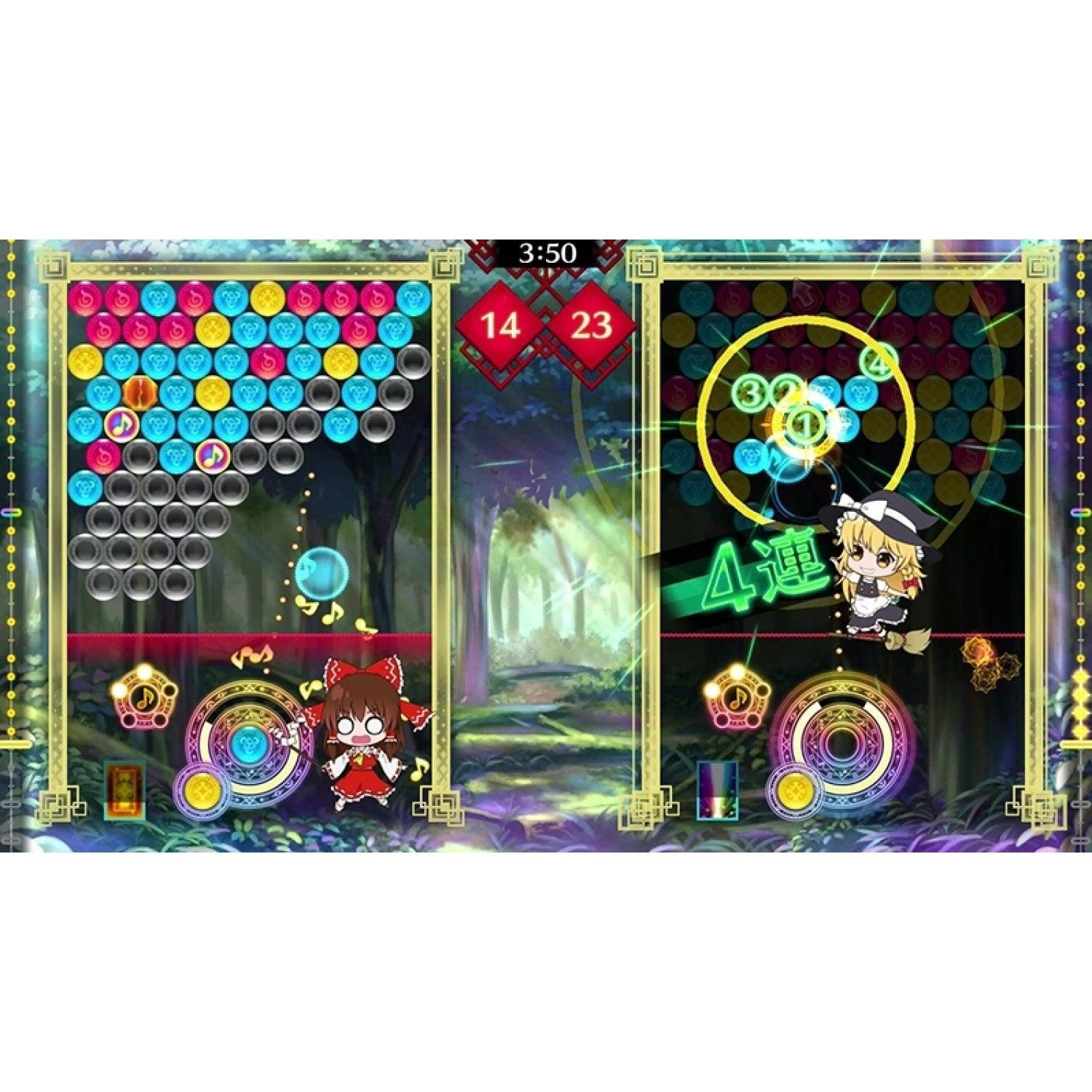 NINTENDO SWITCH TOUHOU SPELL BUBBLE
