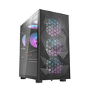Darkflash DLM 21 Mesh MATX PC Gaming Case (Black) - DataBlitz